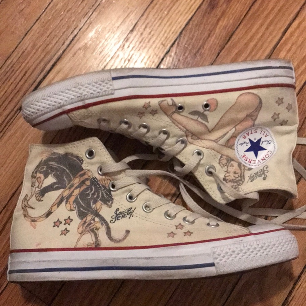 Unisex Printed Converse